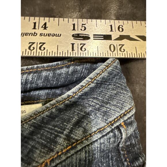 Rider's Jeans Women's Size 14 Long Bootcut Stretch Mid Rise Denim - Picture 4 of 13